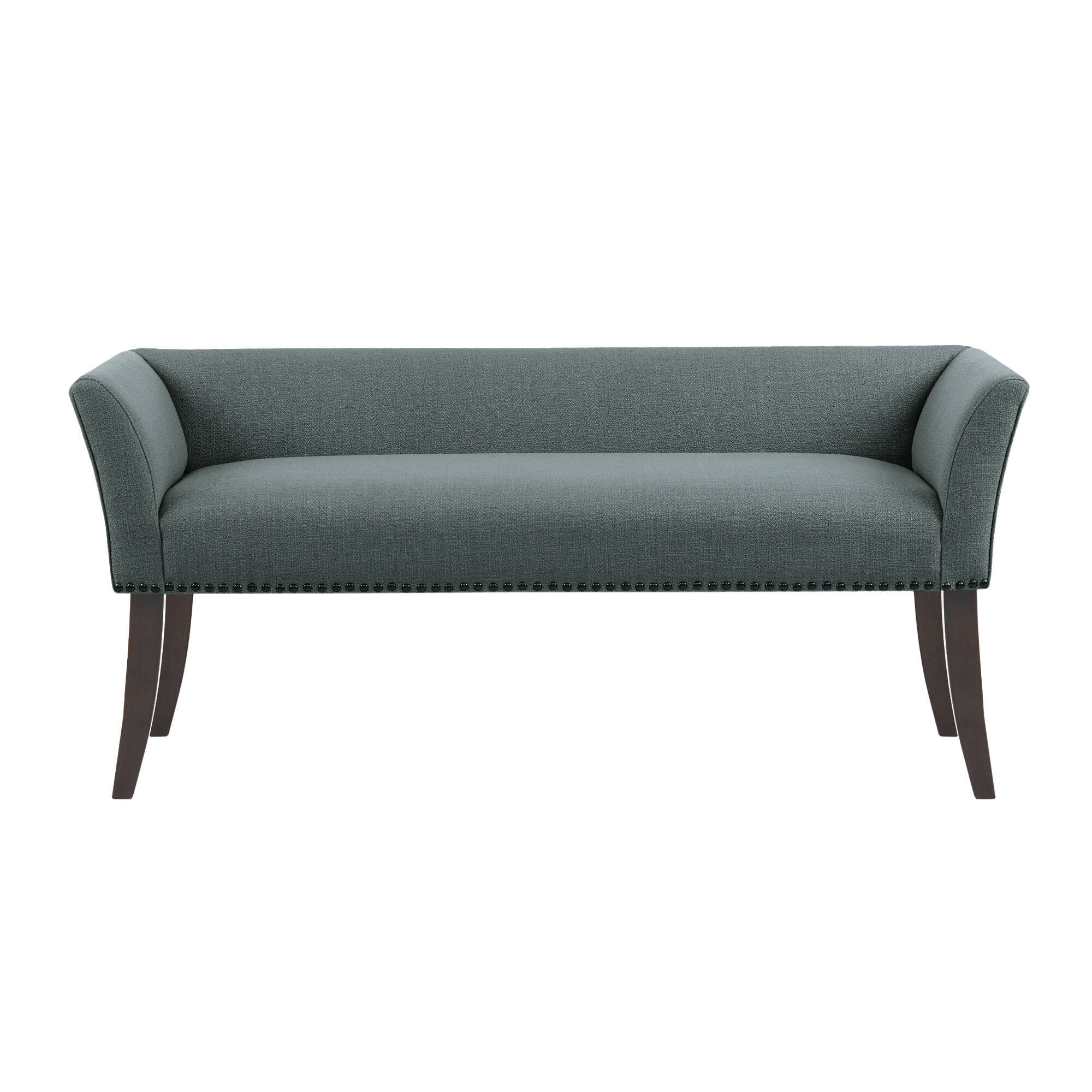 Wrought Studio™ Kaysen 49.5” Wide Upholstered Nailhead Bench Wrought Studio™ Kaysen 49.5” Wide Upholstered Nailhead Bench